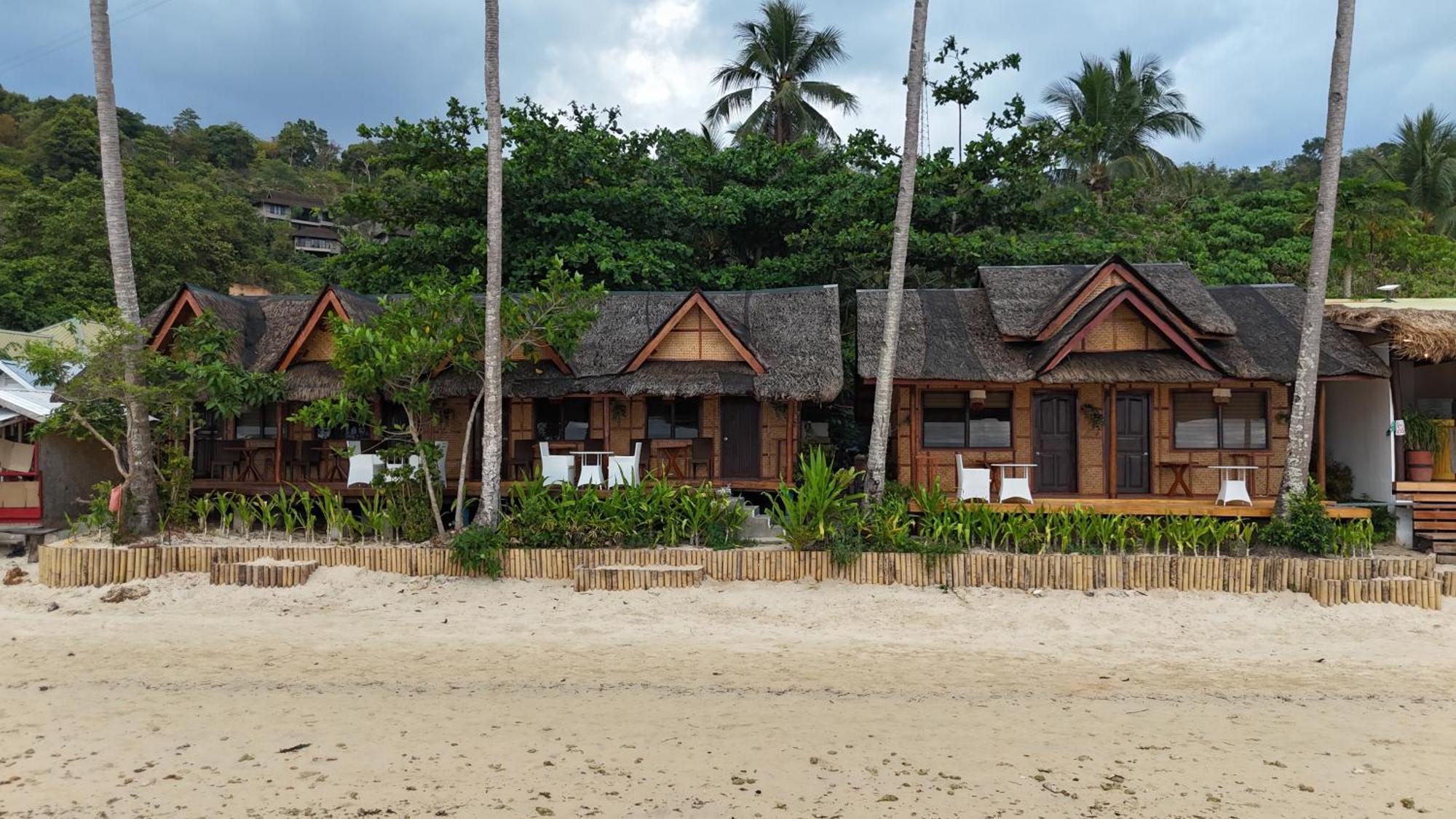 Beach Huts El Nido Bagian luar foto